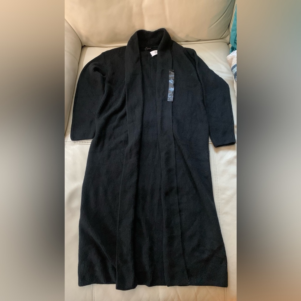 Wool Long Cardigan
